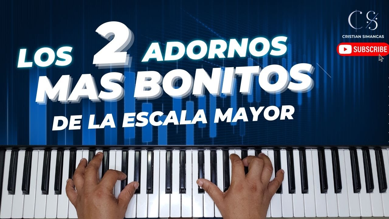 Los 2 ADORNOS MAS BONITOS DE LA ESCALA MAYOR
