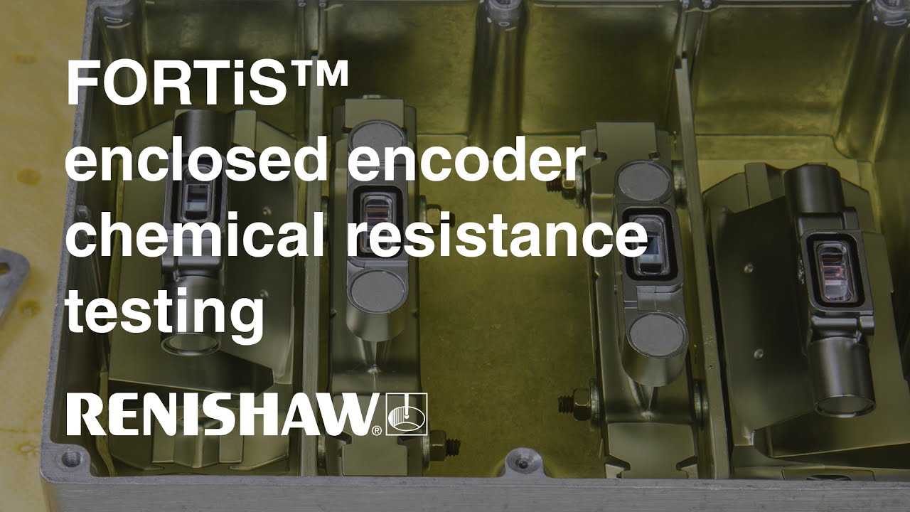 FORTiS™ enclosed encoder chemical resistance testing