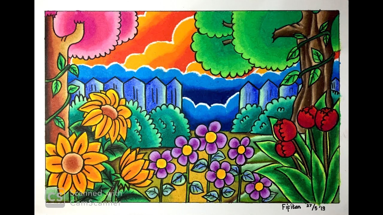 CARA GRADASI WARNA EP 133 