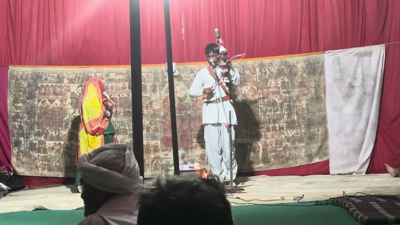 लोक देवता पाबुजी महाराज की फड, रामदेव स्टड फार्म कंवरपुरा #shortvideo #shorts #video