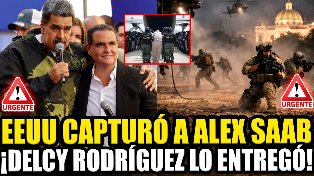 🚨¡EEUU CAPTURÓ A ALEX SAAB AL ESTILO MADURO! ¿EL SIGUIENTE ES DIOSDADO CABELLO? | FRAN FIJAP