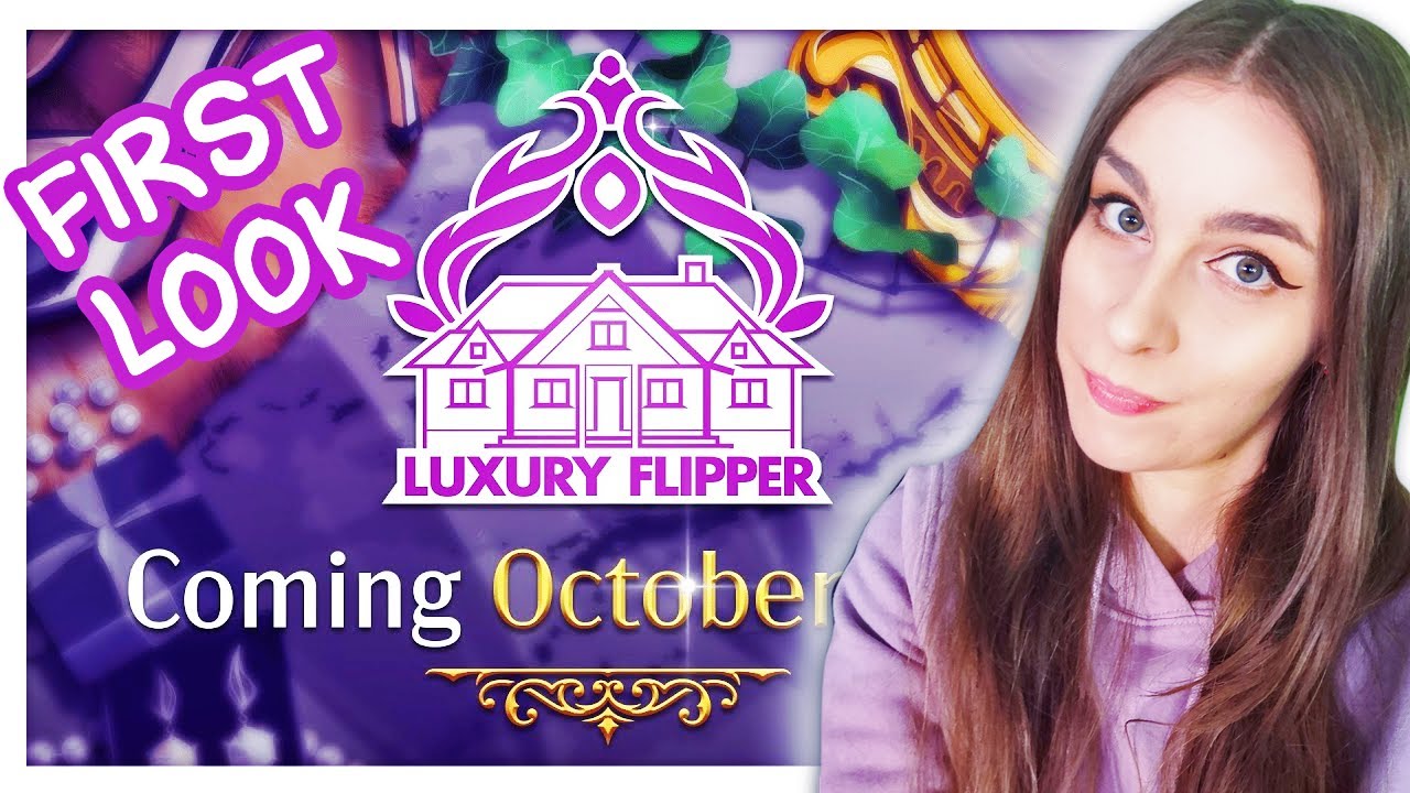 FIRST LOOK! LUXURY DLC - Dodatek do gry House Flipper - MEBLUJĘ LOFT! #mrsscarlett