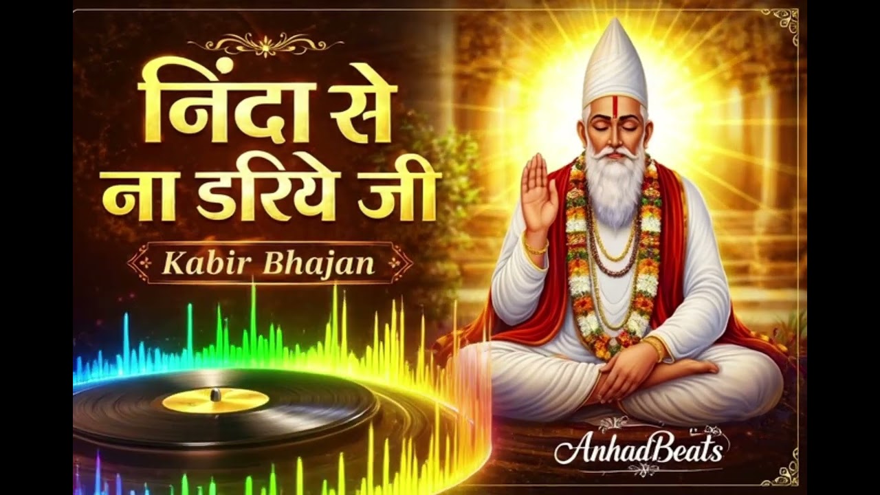 निंदा से ना डरिये जी | Kabir Nirgun Bhajan | Modern devotional beat | AI Rendition | Anhad Beats
