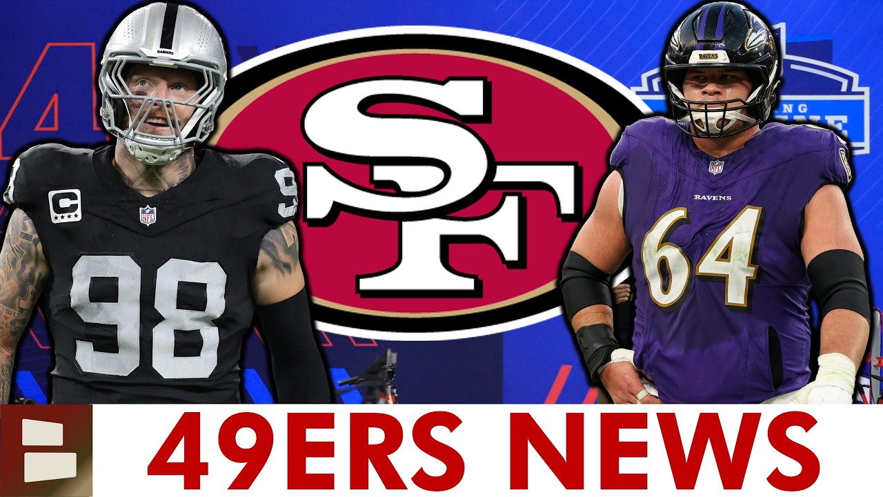 🚨JUST IN: MAJOR 49ers News On A Maxx Crosby Trade & Signing Tyler Linderbaum In NFL Free Agency