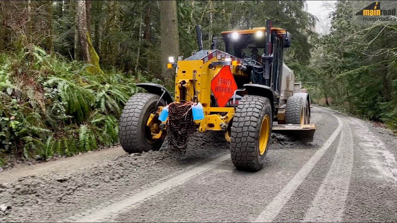 Mainroad | Grading Operations on Central Vancouver Island