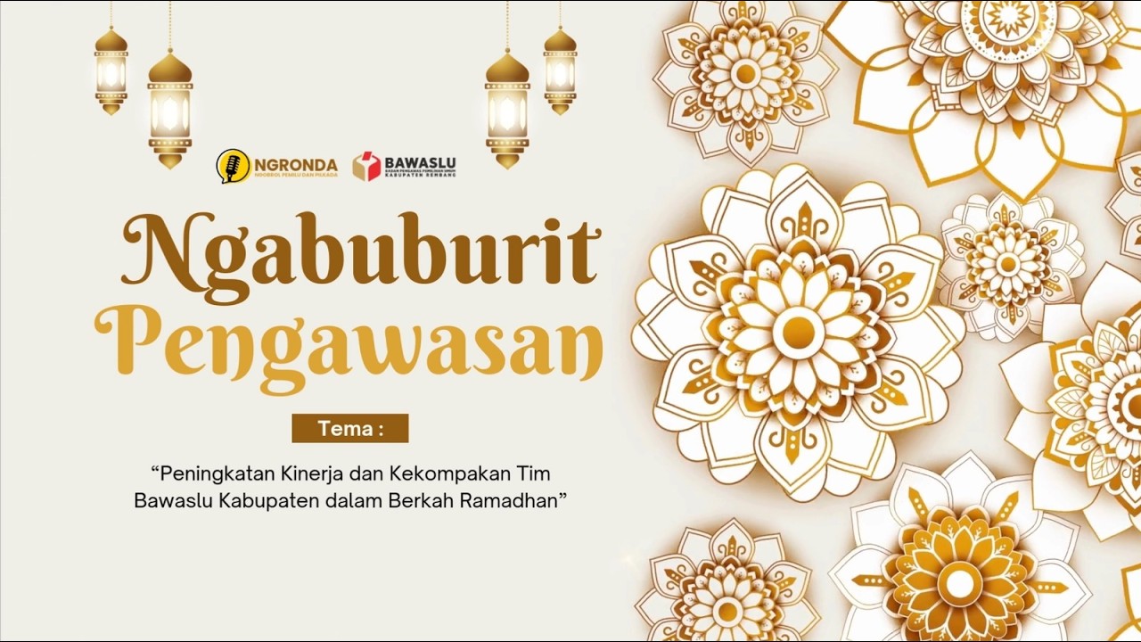 [NGABUBURIT PENGAWASAN] Peningkatan Kinerja dan Kekompakan Tim dalam Berkah Ramadhan