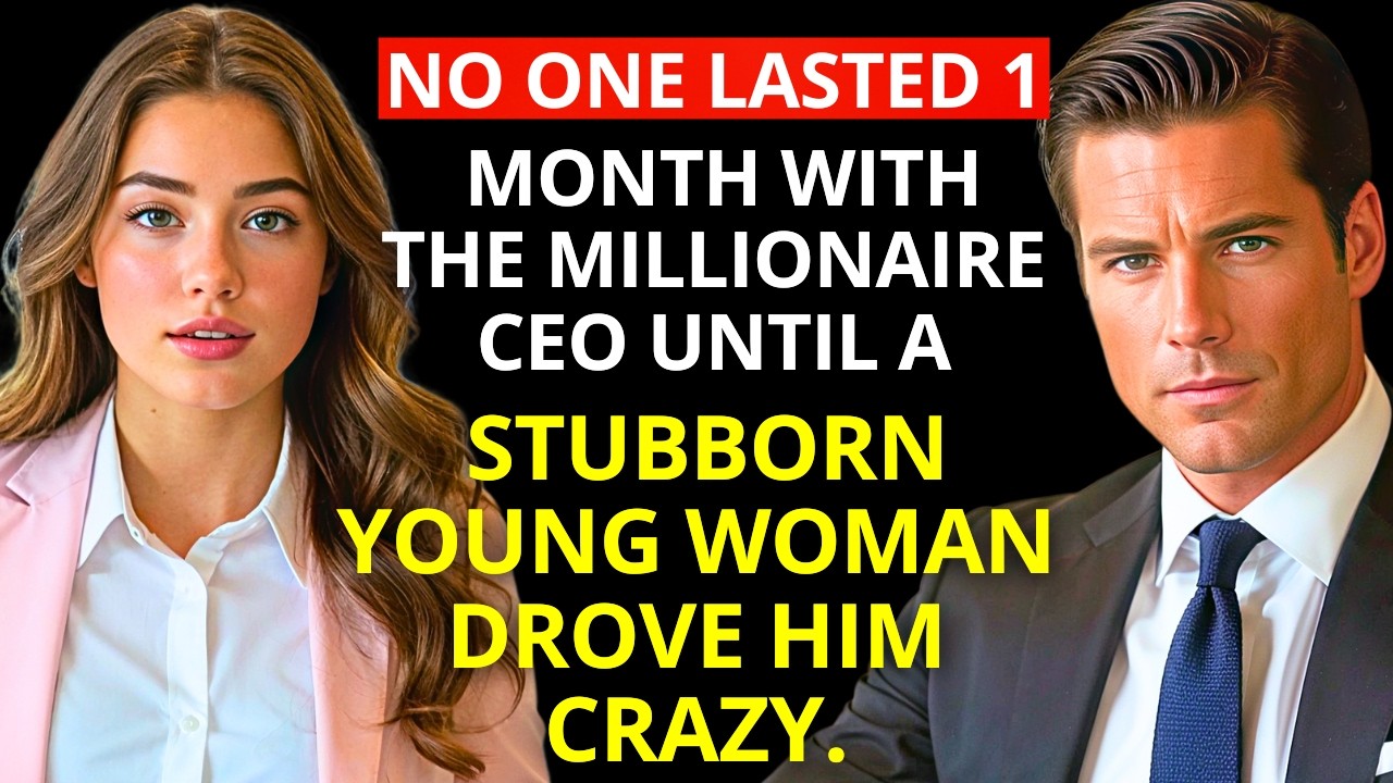 No one lasted 1 month… until SHE turned the MILLIONAIRE CEO’s world upside down