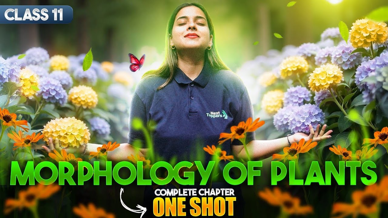 Morphology of Flowering Plants Class 11 One Shot | Class 11th Biology Chapter-5 | CBSE 2025-26
