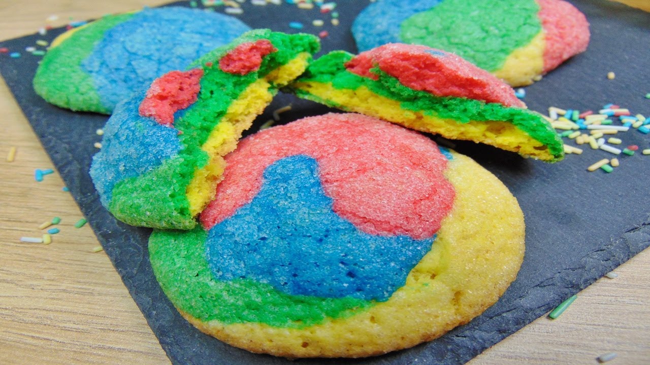 Rezept: Papageien Cookies mit Zuckermantel / bunte Kekse einfach gemacht