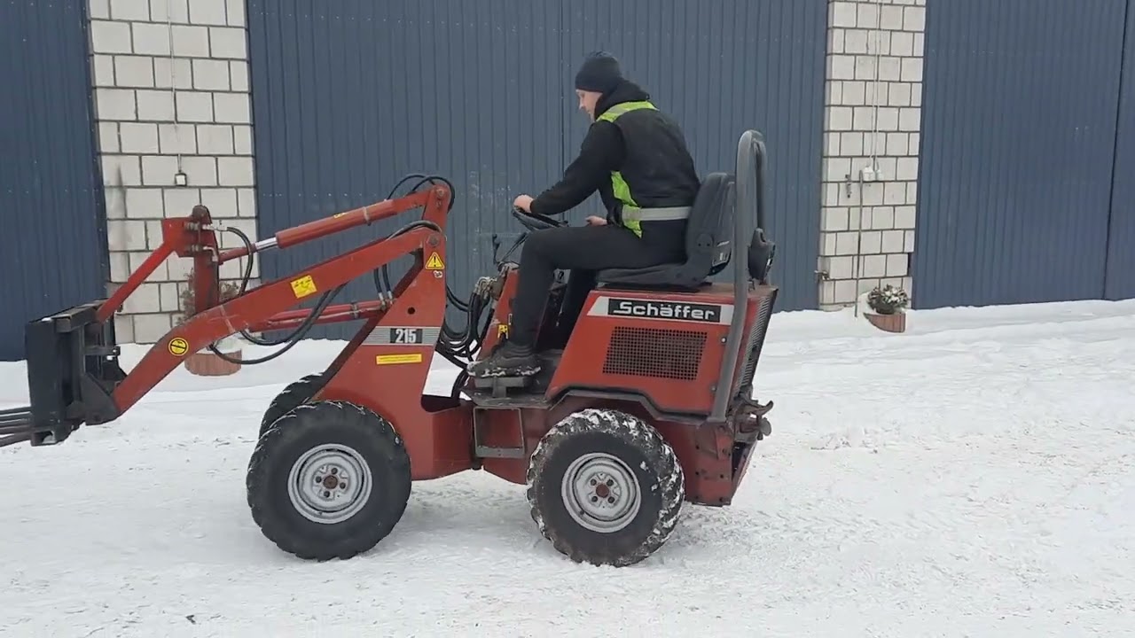 Mini ładowarka SCHAFFER 215, 4x4 na aukcji Flotilo.pl