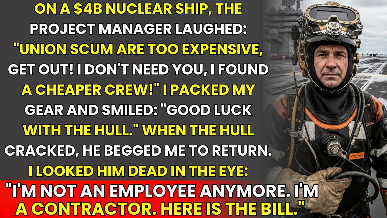 On A $4B Nuclear Ship, Boss Fired My Crew 