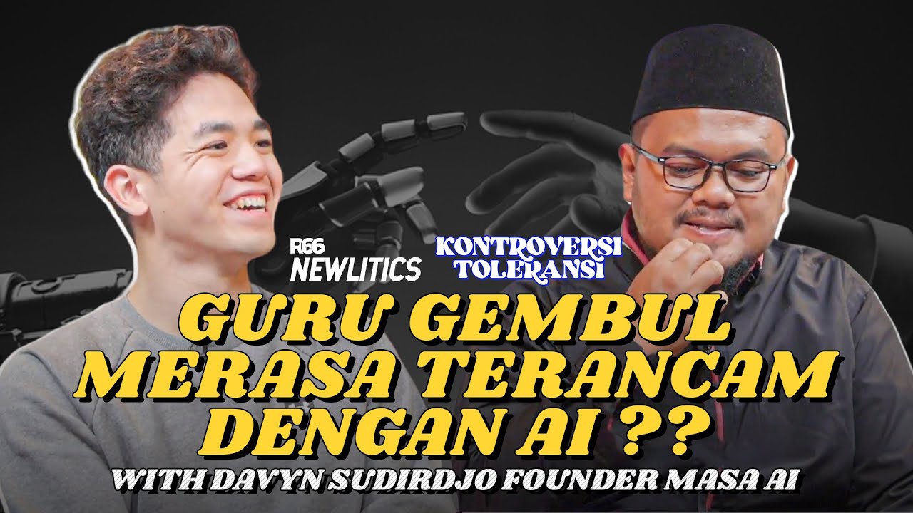 GURU TERSAINGI OLEH AI?! INI KELEMAHAN AI MENURUT PENDIRI MASA AI INDONESIA! | KONTROVERSI TOLERANSI