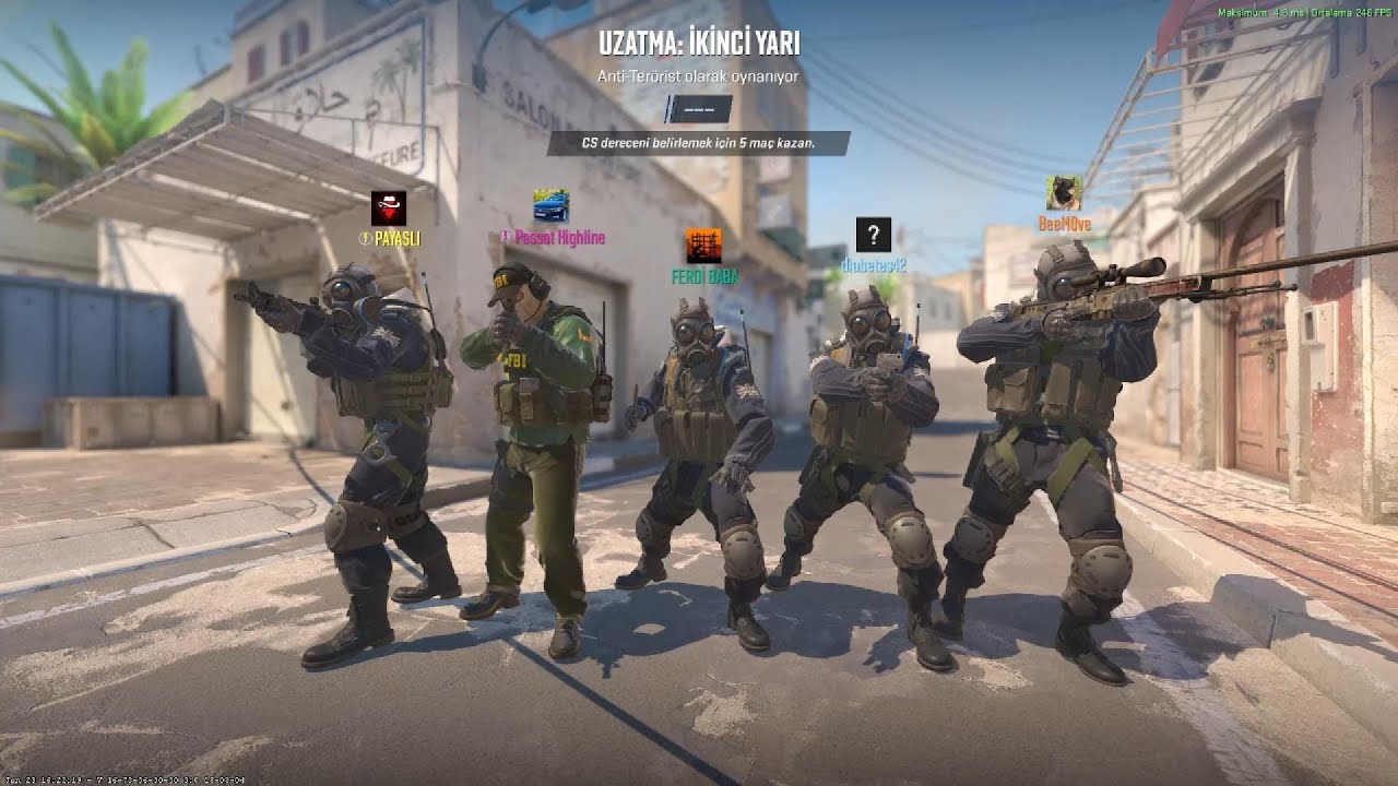 CS GO HARİKA EKİP BÖYLE ÇELİŞMELİ MAÇ TURNUVADA YOK İZLE ABONE OL BEGEN