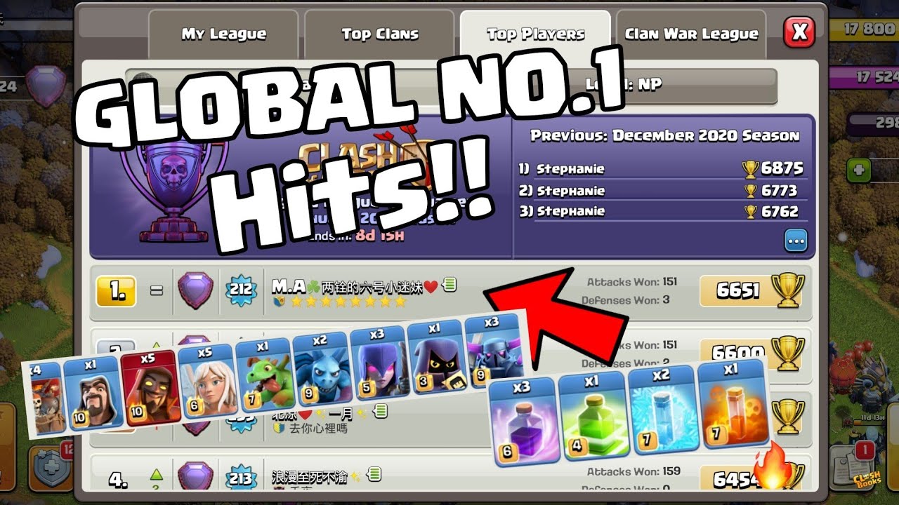 M.A☘️两铨的六号小迷妹❤ GLOBAL No.1 LIVE ATTACKS 6600+ PEKKAWIWI META!PLUS MY ATTACKS WHICH ONE IS BETTER😂
