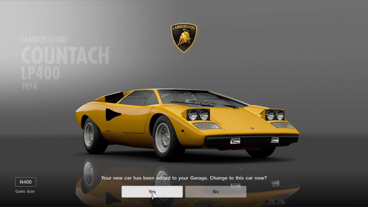 Gran Turismo™SPORT | Lamborghini Countach LP400 | Test Race