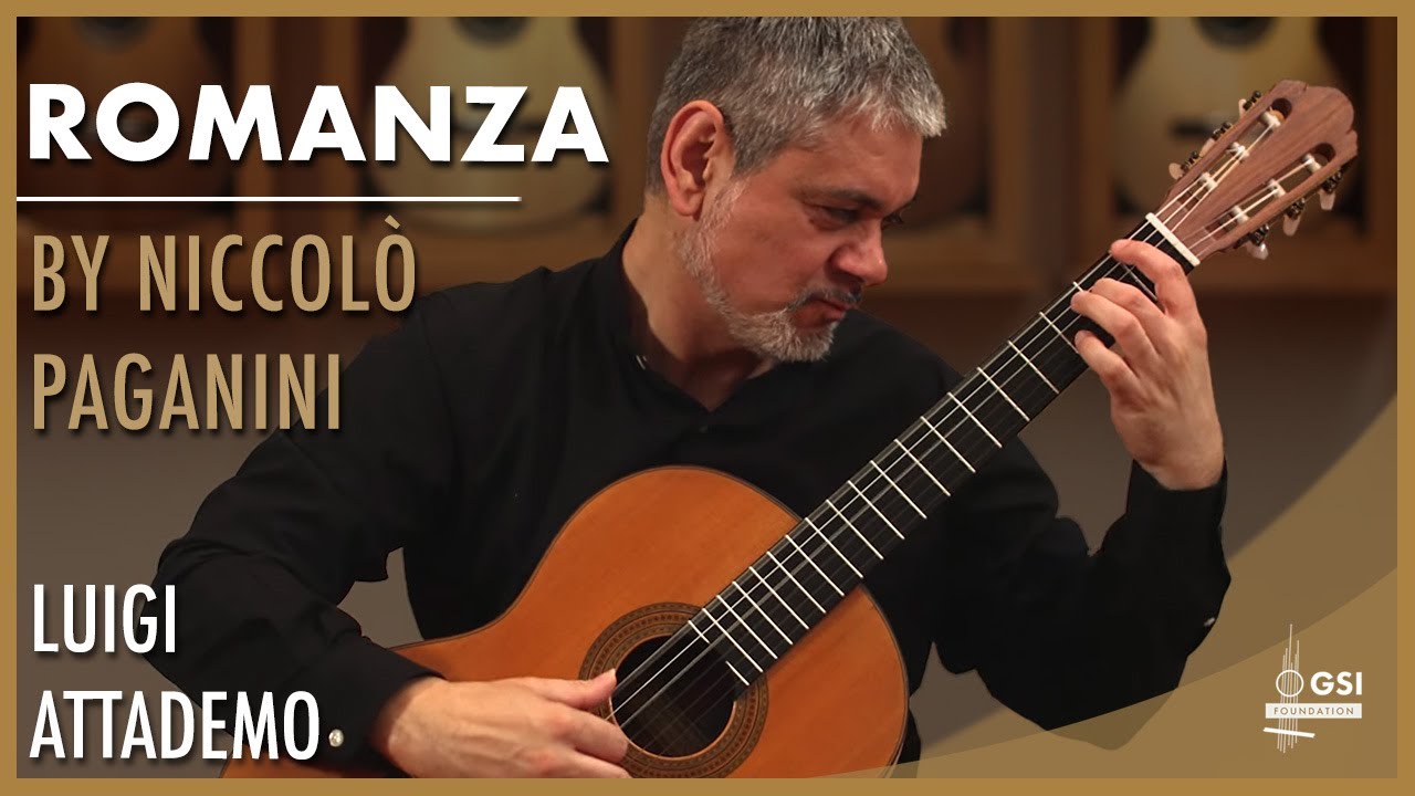 Luigi Attademo performs Niccol&ograve; Paganini's 