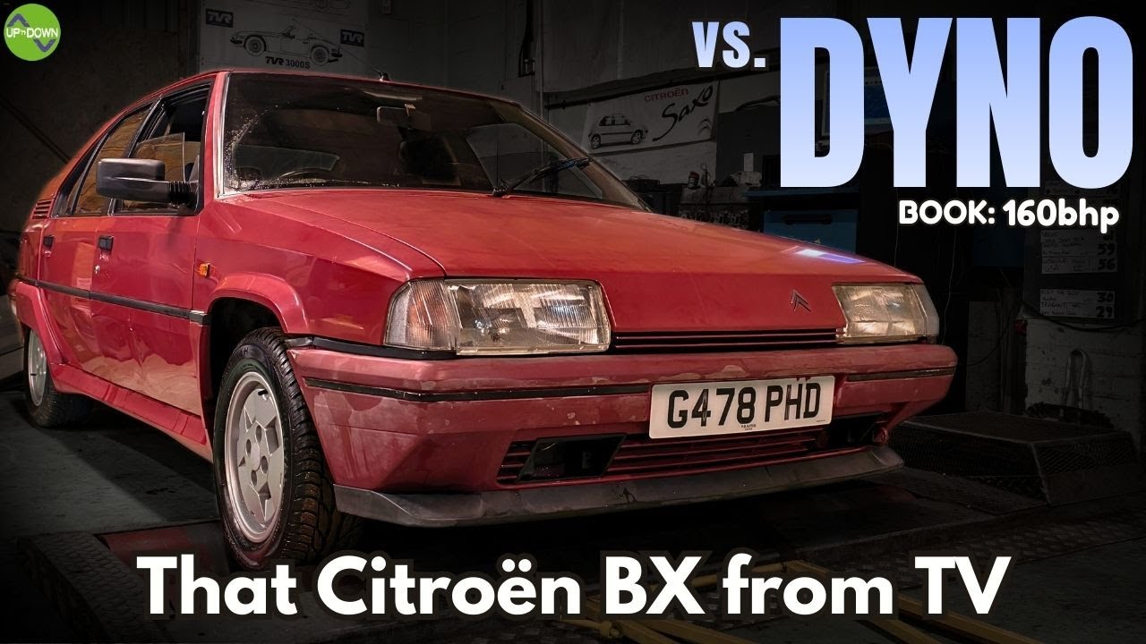 BX 16V Rolling Road Power Test | The Flipping Bangers BX!