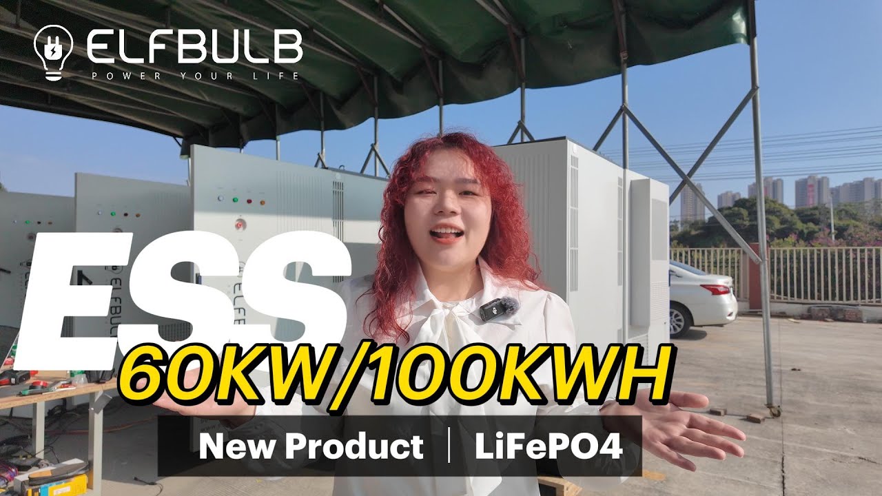 Kali introduces you to 60KW/100KWH Battery Energy Storage System !