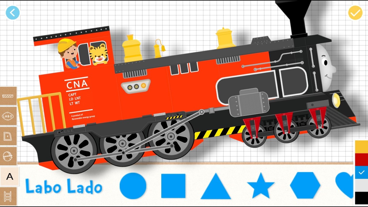 Labo Brick Train - รถไฟอิฐลาโบ คันที่ 94 - By One1