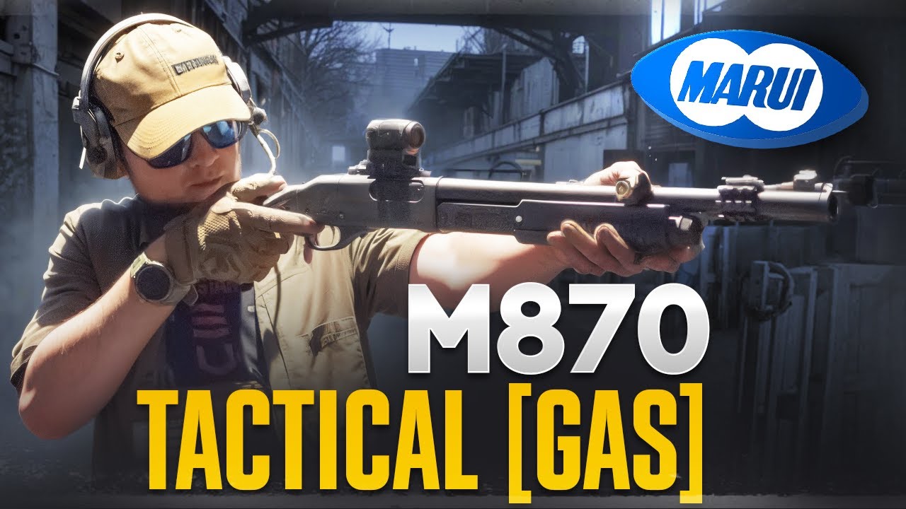 Обзор страйкбольного дробовика Remington M870 Tactical GAS от Tokyo Marui: Мощь и точность в одном!