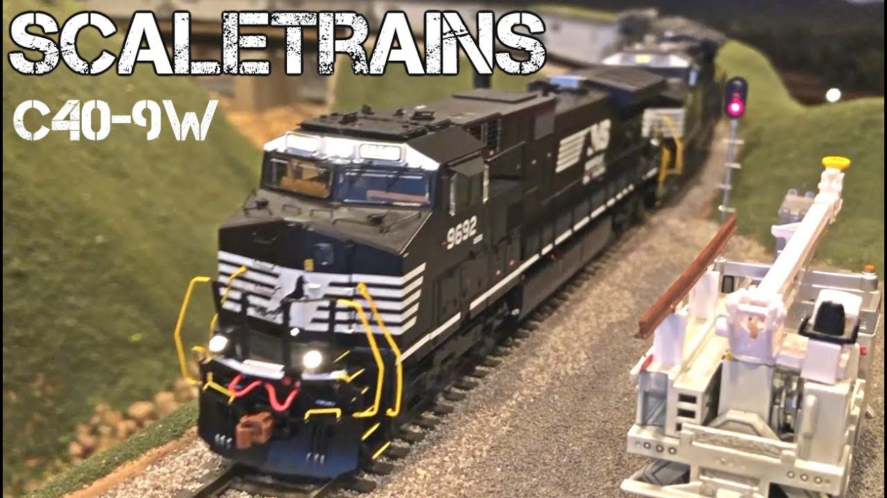 ScaleTrains ALL NEW Norfolk Southern C40-9W - A Closer Look