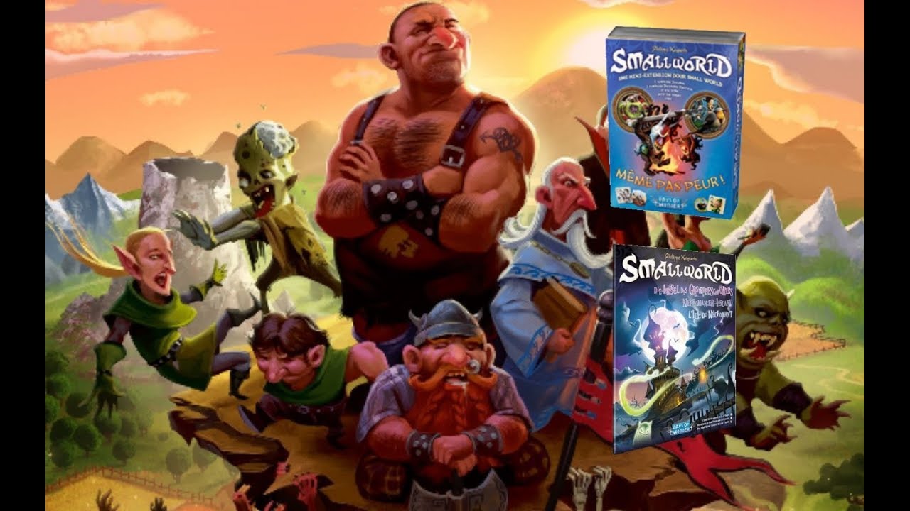 Smallworld Part 2 - Extension 3 : Même pas peur, Extension 4 : L’île du nécromant