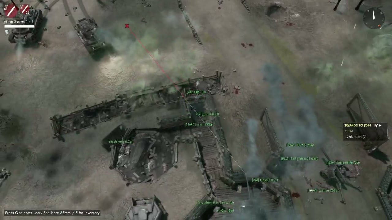 The tank that wouldn't die - Foxhole [War 128]