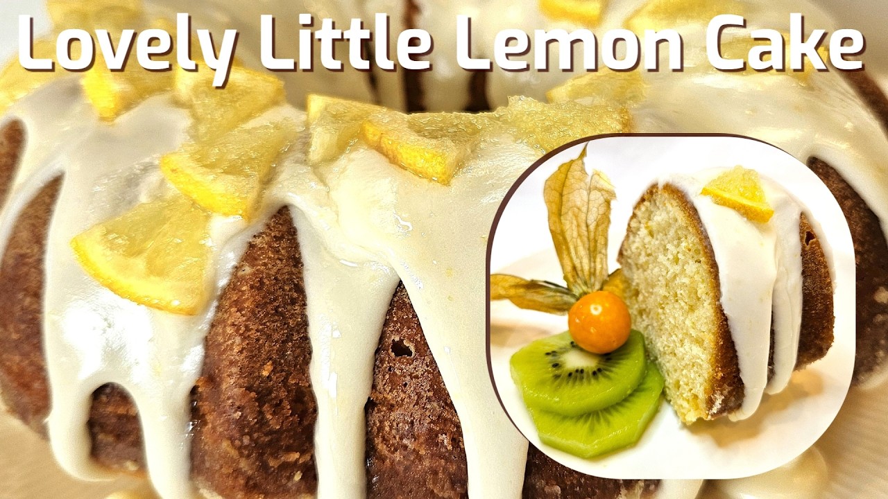 Lovely Little Lemon Cake with Cream Cheese Frosting | Easter Dessert Idea