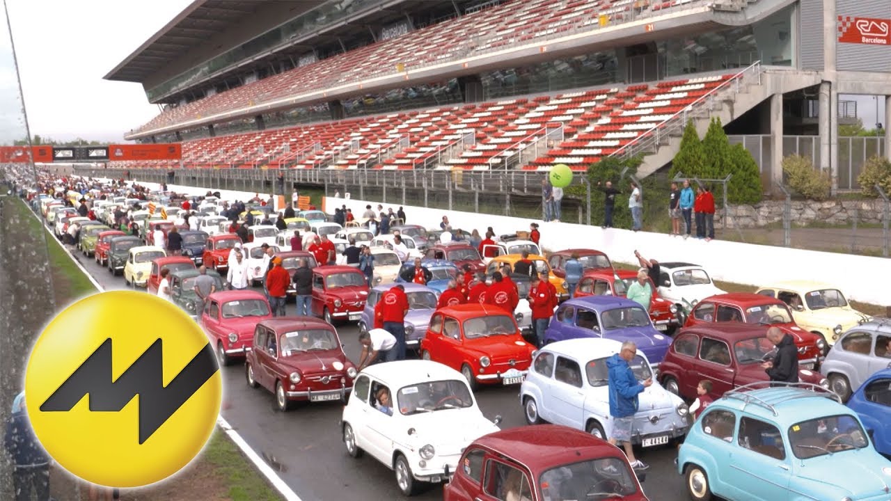 Kultauto-Treffen auf Formel1 Rennstrecke: Seat 600 Weltrekord | Motorvision