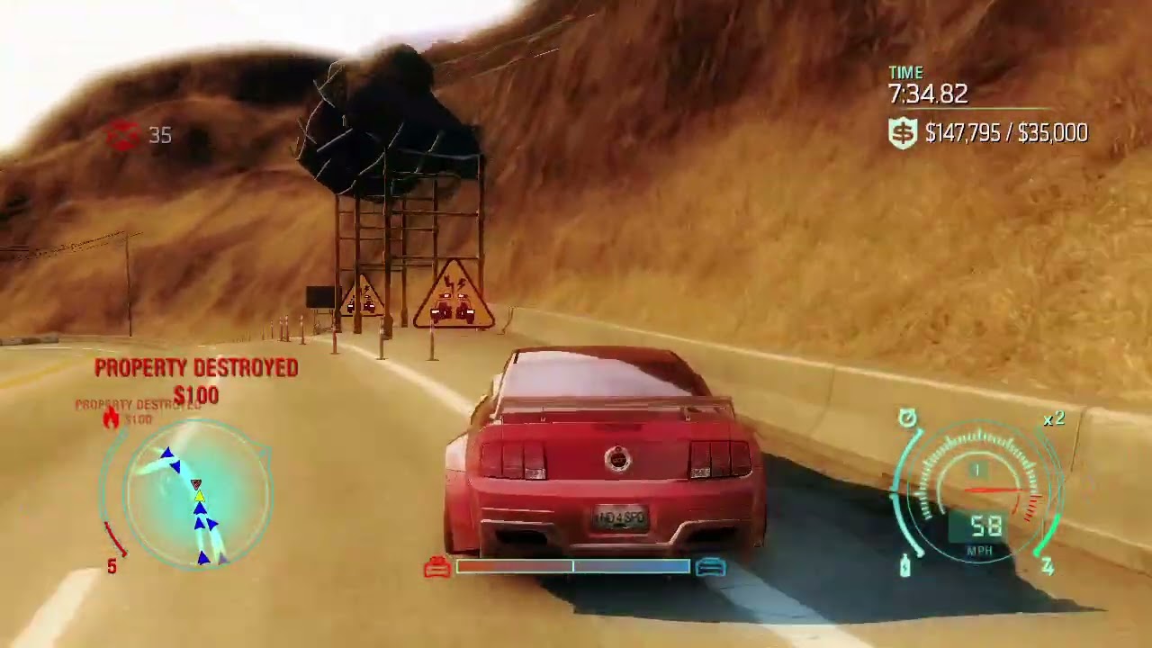 NFS Undercover Intense Pursuit 5