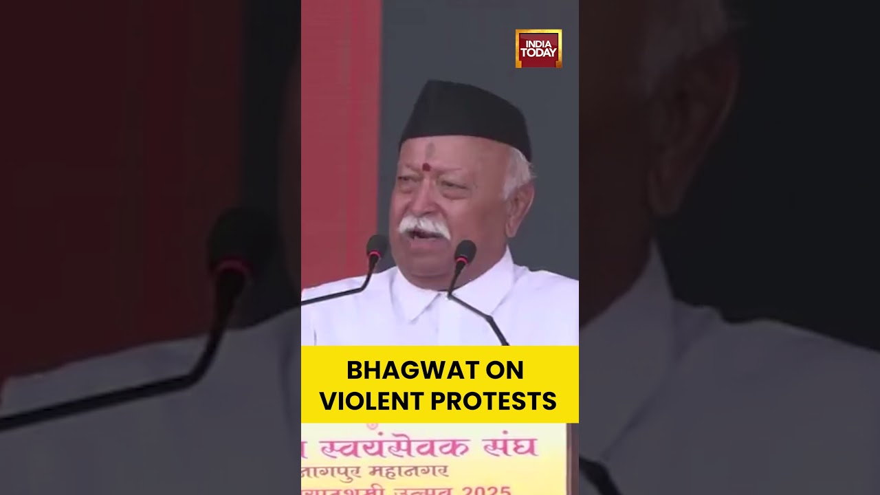RSS Chief Mohan Bhagwat on Revolutions, Violent Protests & Governance | #rss100years #mohanbhagwat