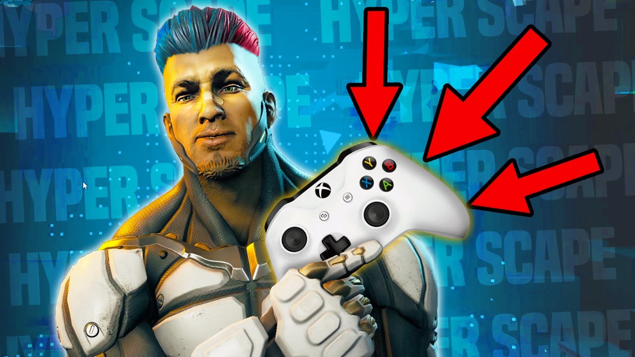 So I tried Hyper Scape on a Controller...
