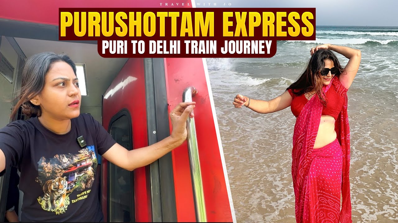 Purushottam Express Train journey || पुरुषोत्तम एक्सप्रेस Odisha ⭕️❗️⭕️Puri to Delhi Train journey