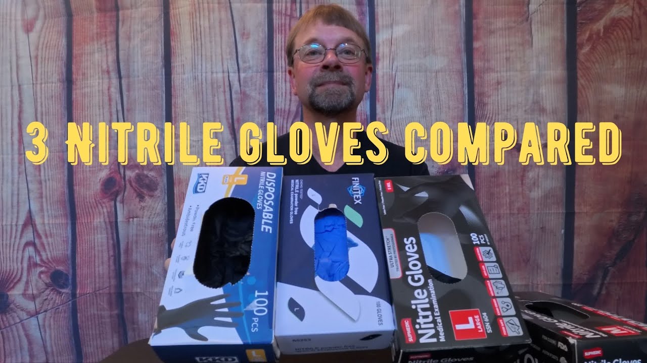Comparing 3 Nitrile Gloves: Black vs. Purple – Fit, Thickness, and More