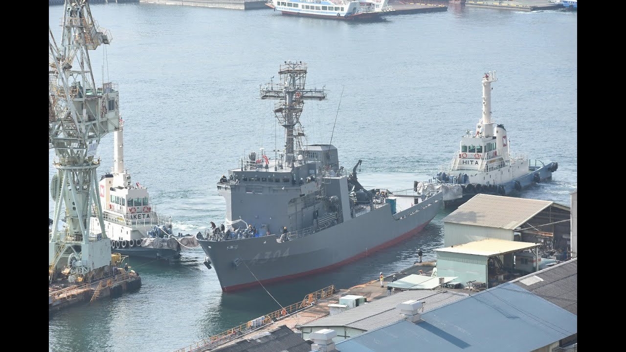 多用途支援艦「げんかい」出渠　令和8年1月19日