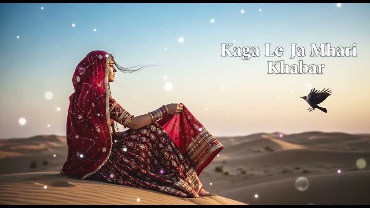 Kaga Le Ja Mhari Khabar | Heart Touching Rajasthani Sad Folk Song | Virah Pain