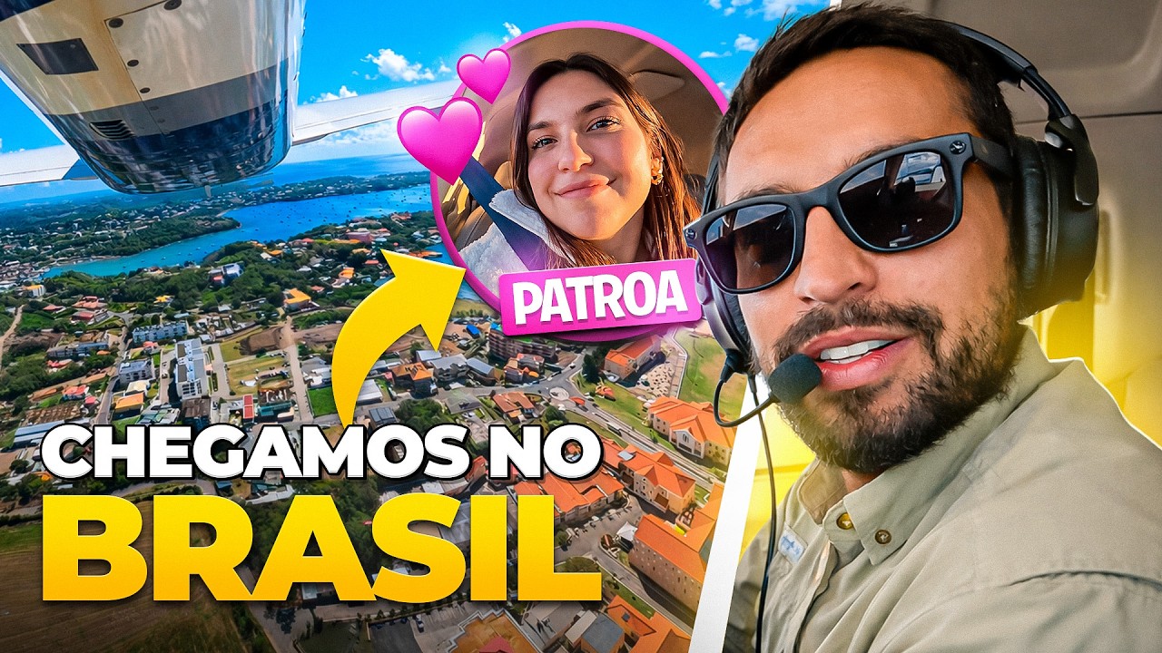 MISS&Atilde;O CUMPRIDA, POUSAMOS NO BRASIL! | Miss&atilde;o M500 - Ep. 3