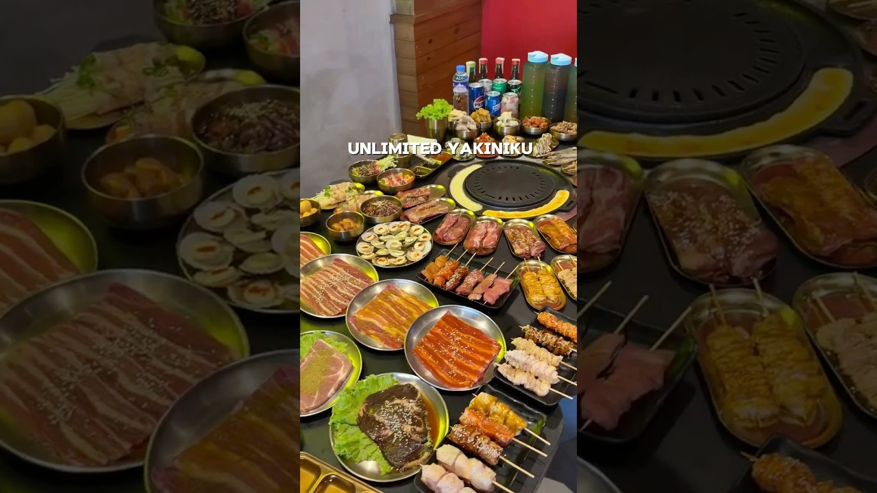 Yoshimeatsu Unlimited Japanese-Korean Yakiniku + Unli Seafoods