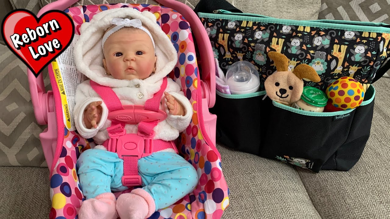 Reborn baby Sophie's Before Daycare Routine reborn baby morning routine
