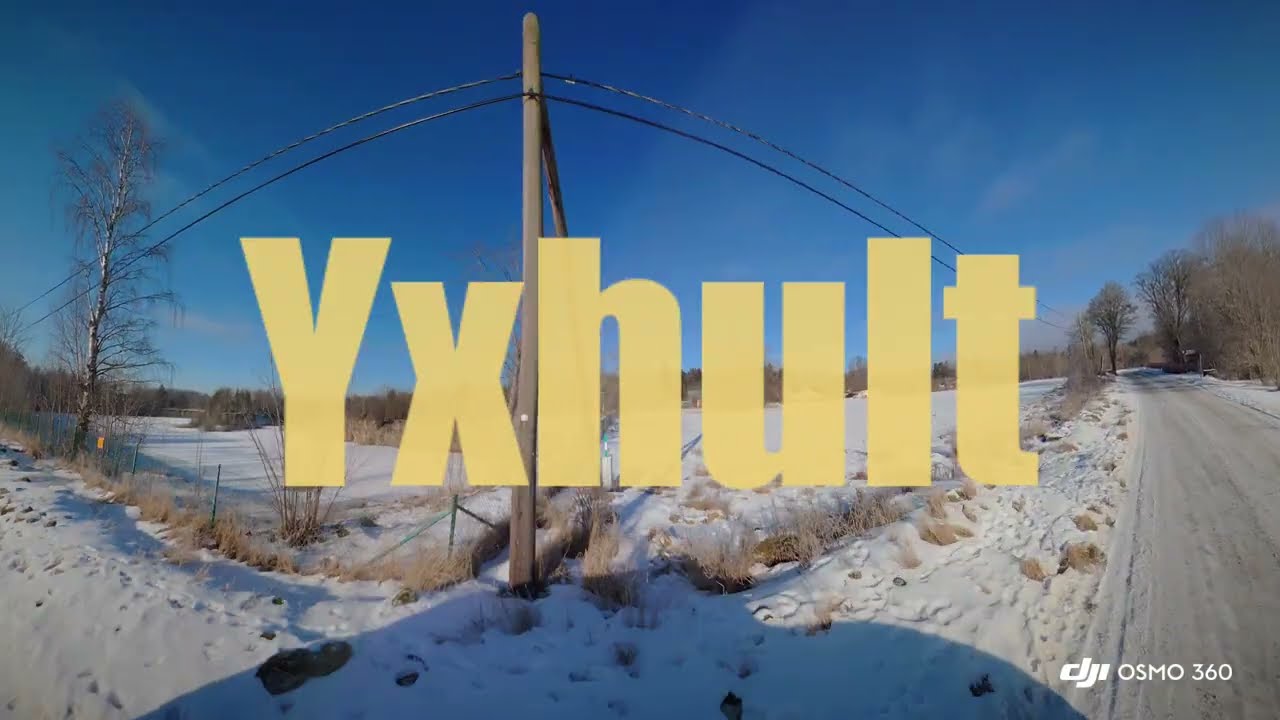 Yxhult #djiosmo360 #yxhult