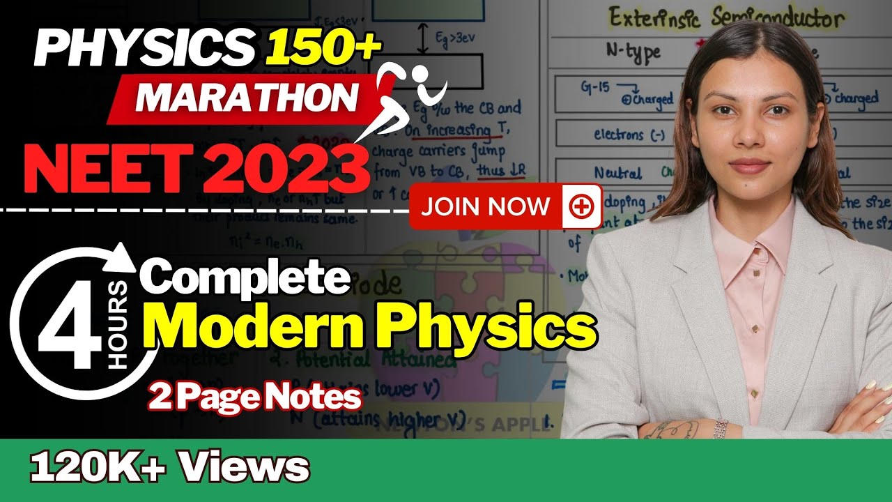 Complete Modern Physics Revision for NEET | Class 12 Physics | NEET Single Shot | @TamannaChaudhary