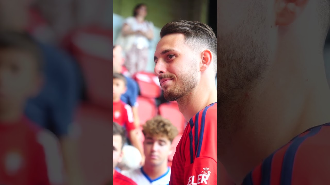 Presentaci&oacute;n oficial de Ra&uacute;l Garc&iacute;a de Haro con Osasuna #shorts  #osasuna #football #ra&uacute;l