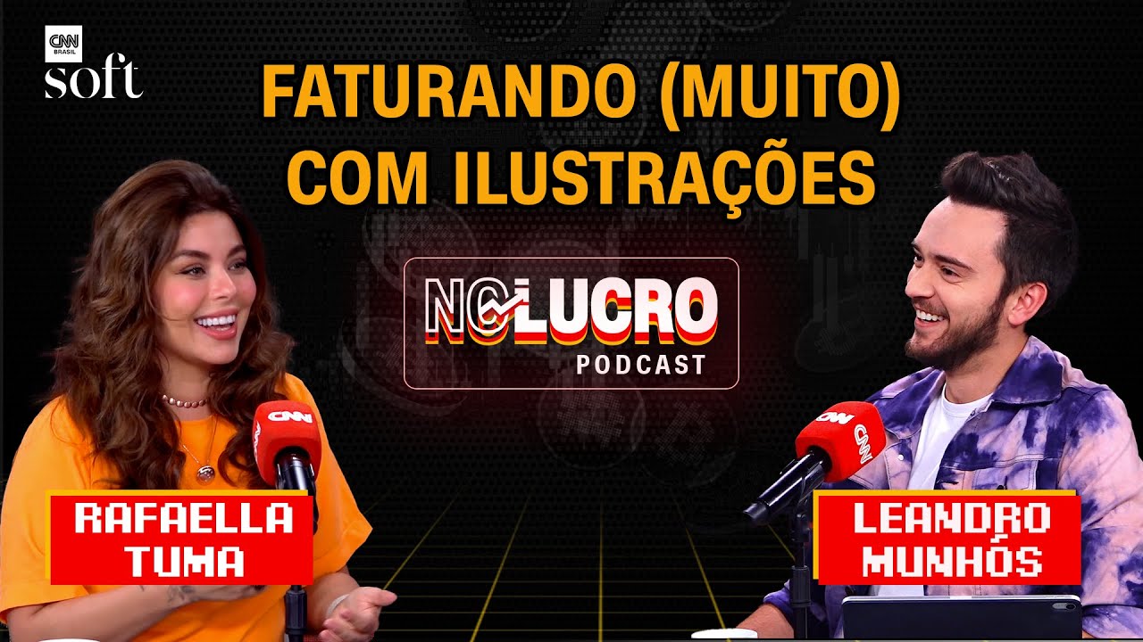 Ilustradora do BBB23, Rafaella Tuma conta como criou desenho pensando em faturar | No Lucro CNN #42