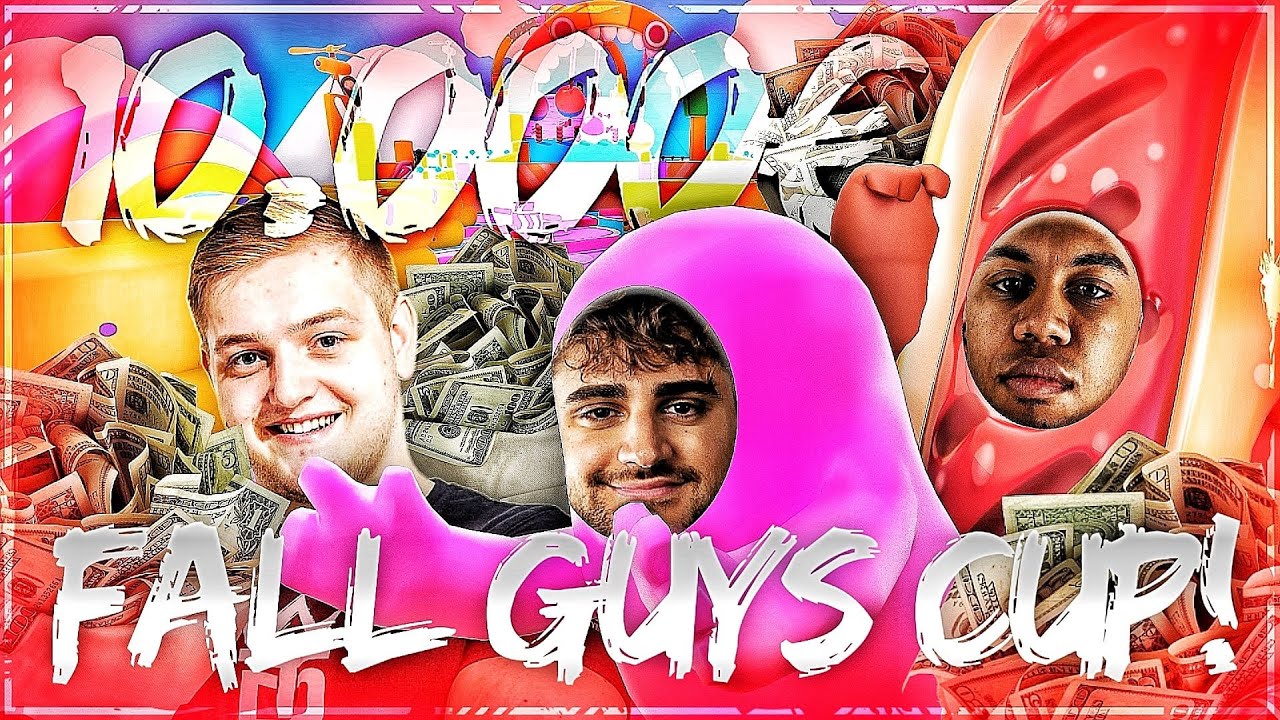 10.000 EURO FALL GUYS CUP MIT SIDNEY🏆 mit Brüchen und Rages🕳