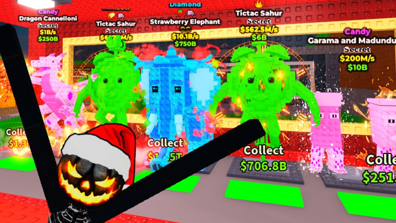 КРАЖА РЕДКИХ ПРЕДМЕТОВ + НОВОЕ ОБНОВЛЕНИЕ К ДНЮ СВЯТОГО ПАТРИКА!! Украдите Brainrot в ROBLOX!