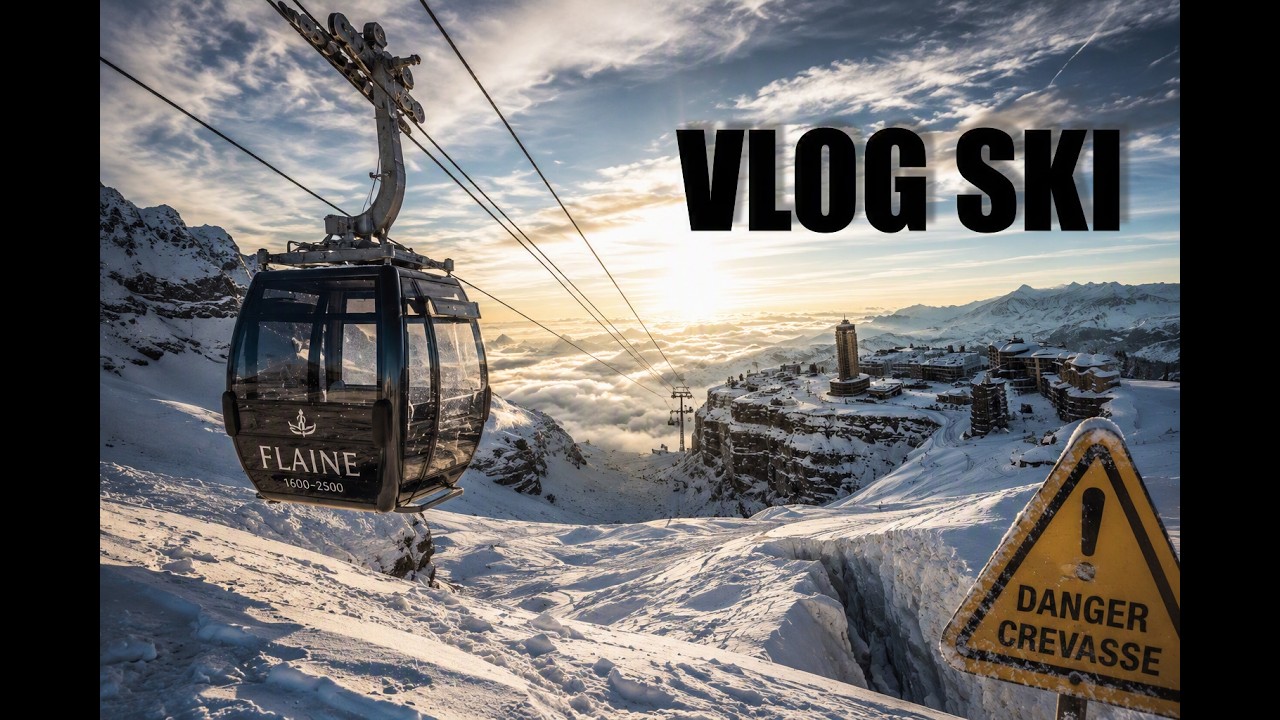 VLOG AU SKI ⛷️🏔️ ( 5 jours à Flaine )📹🌲