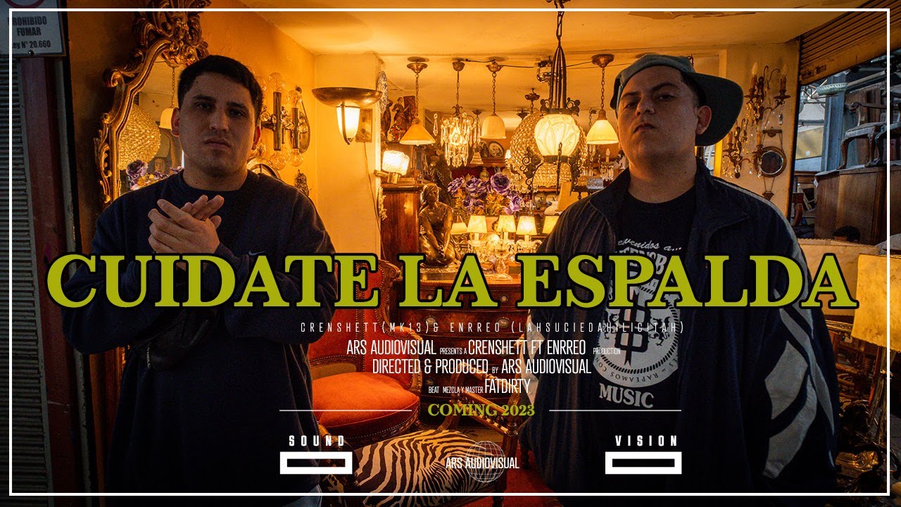 Promocional Cuidate la espalda.- Crenshett (Mk13) & Enrreo Mc (Lah Suciedah Ilicitah).