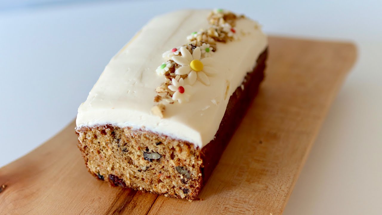 Best Carrot Pound Cake Recipe | 촉촉하고 고소한 당근파운드 케익 레시피