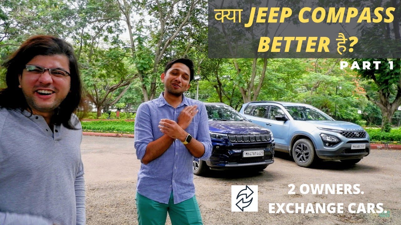 Jeep Compass 4x4 VS Tata Safari 2022 | Safari Owner drives Compass | Detailed comparison PART 1