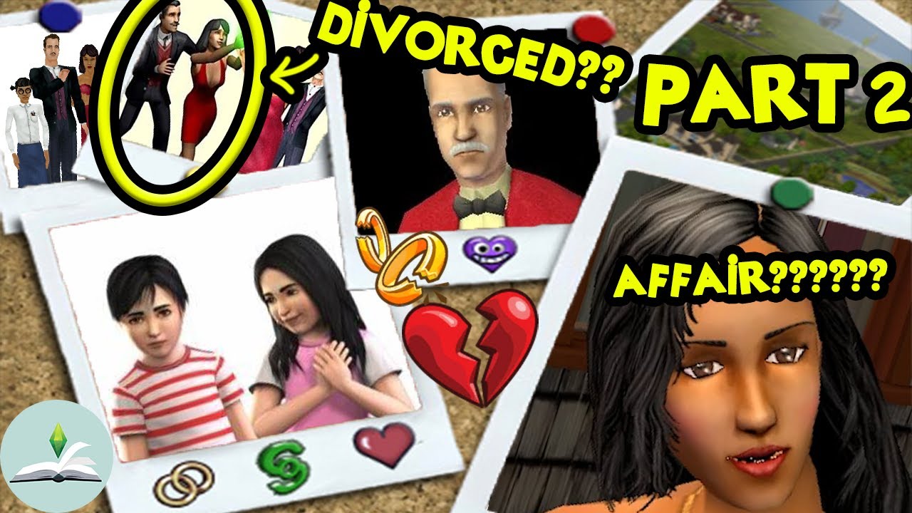 Were Bella and Mortimer Goth DIVORCED? Part 2 + AFFAIR allegations!!! | The Sims Lore